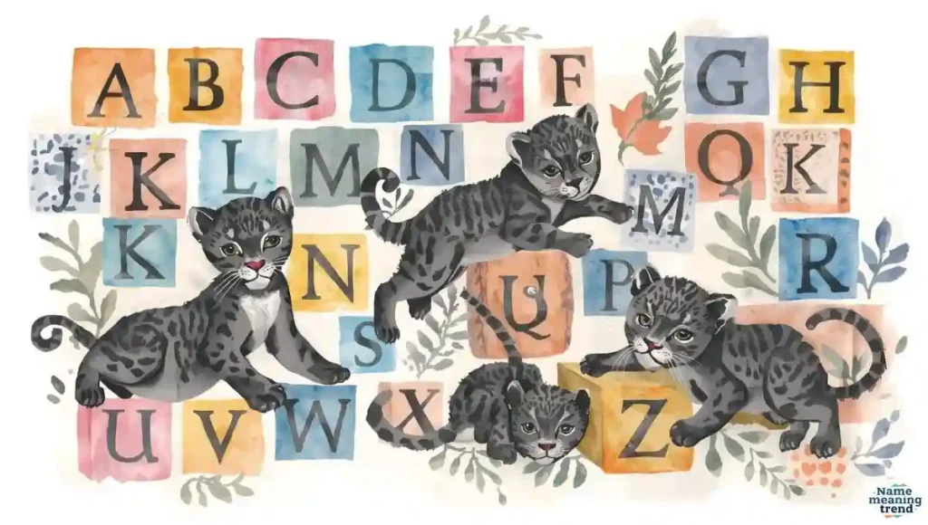 A to Z Names for Panther