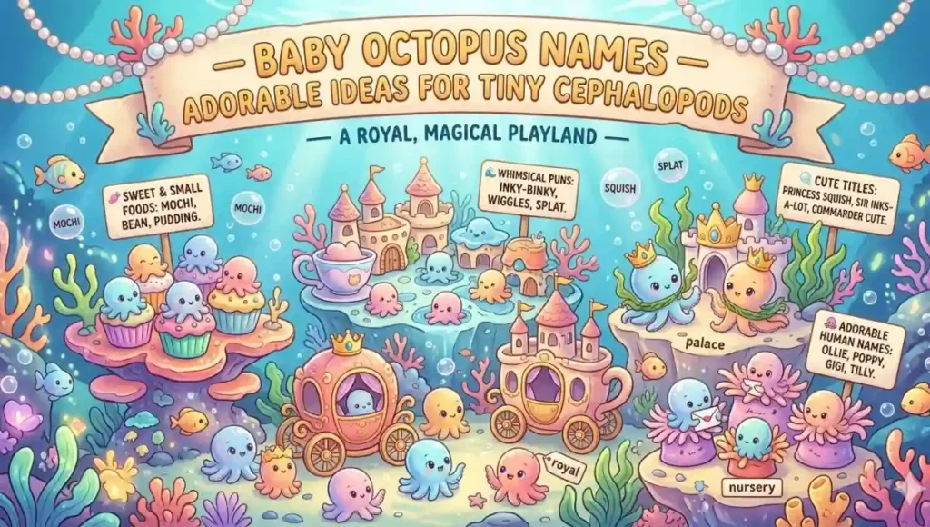 Baby Octopus Names — Adorable Ideas for Tiny Cephalopods