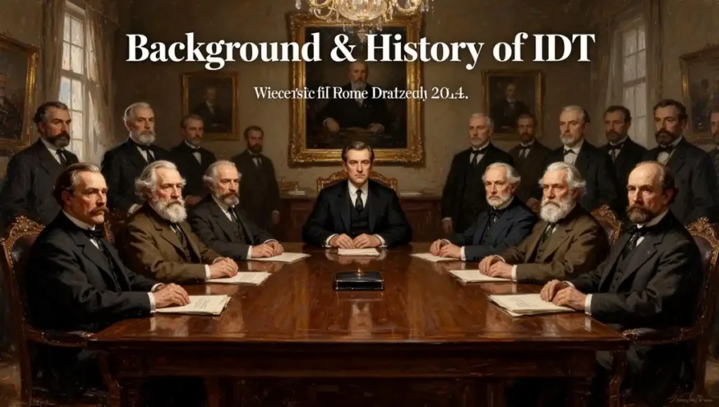 Background & History of IDT meaning