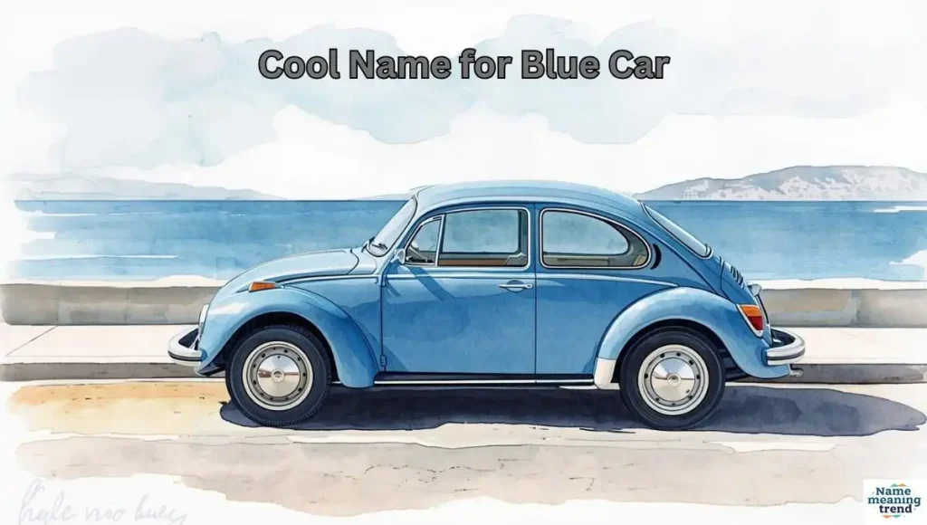 Cool Names for Blue Car