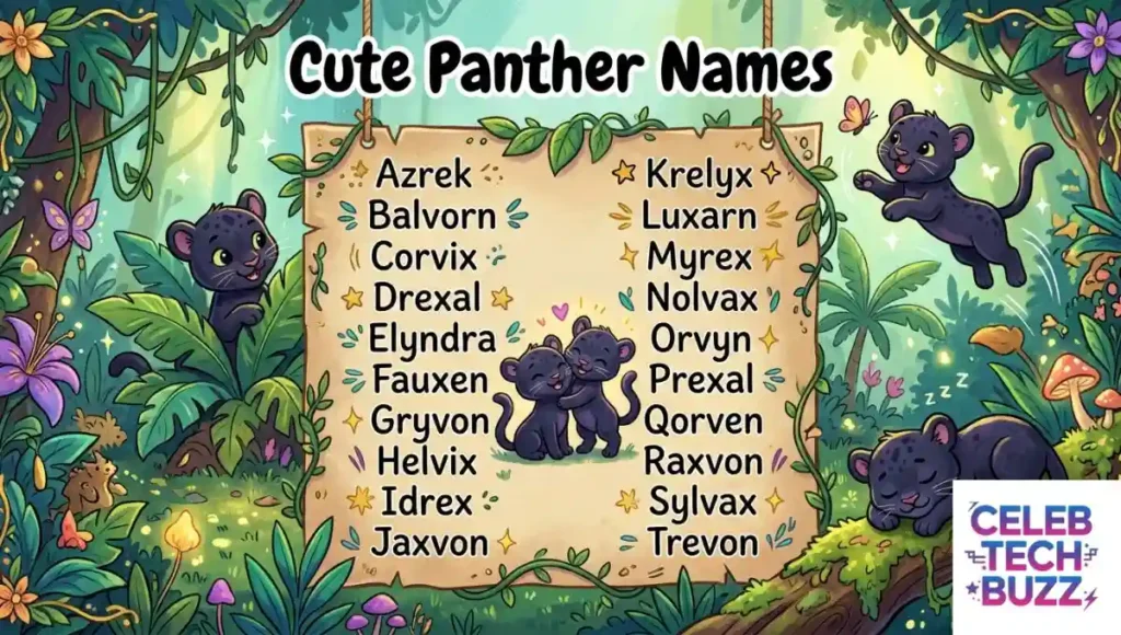 Cute Panther Names
