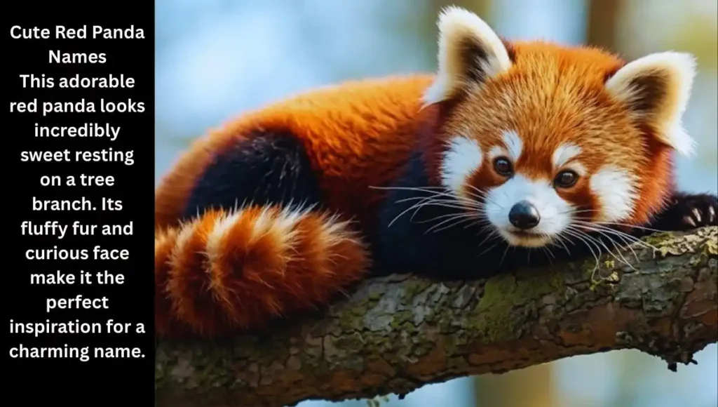 Cute Red Panda Names