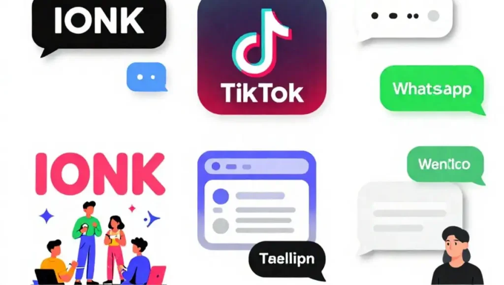 Examples of IONK in Text Conversations