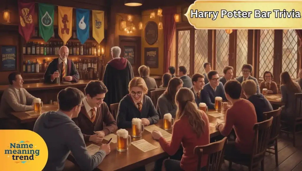 Harry Potter Bar Trivia Team Names