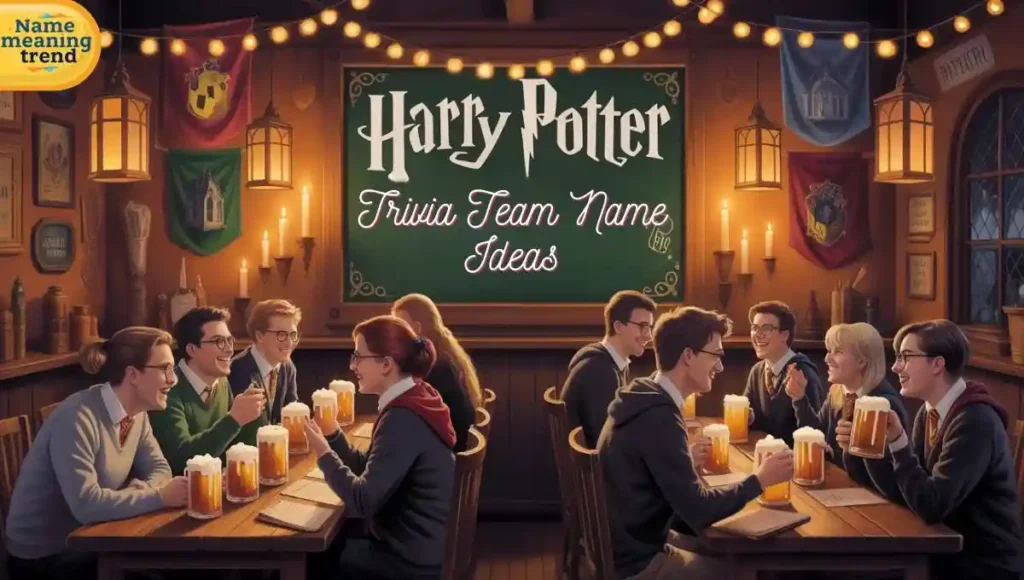 Harry Potter Trivia Team Name Ideas