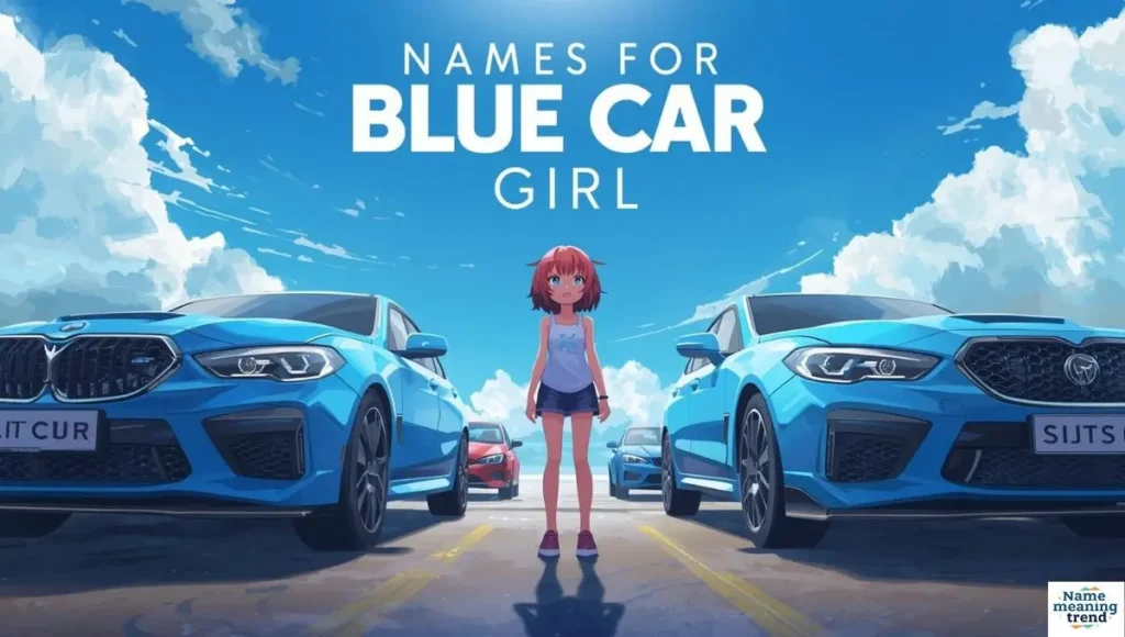 Names for Blue Cars Girl
