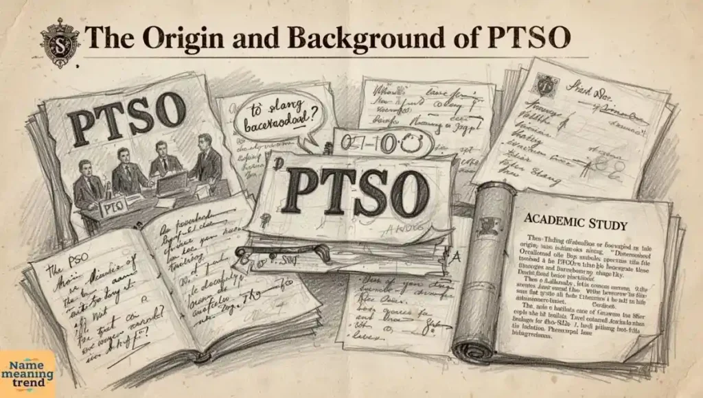 Origin & Background of PTSO Slang