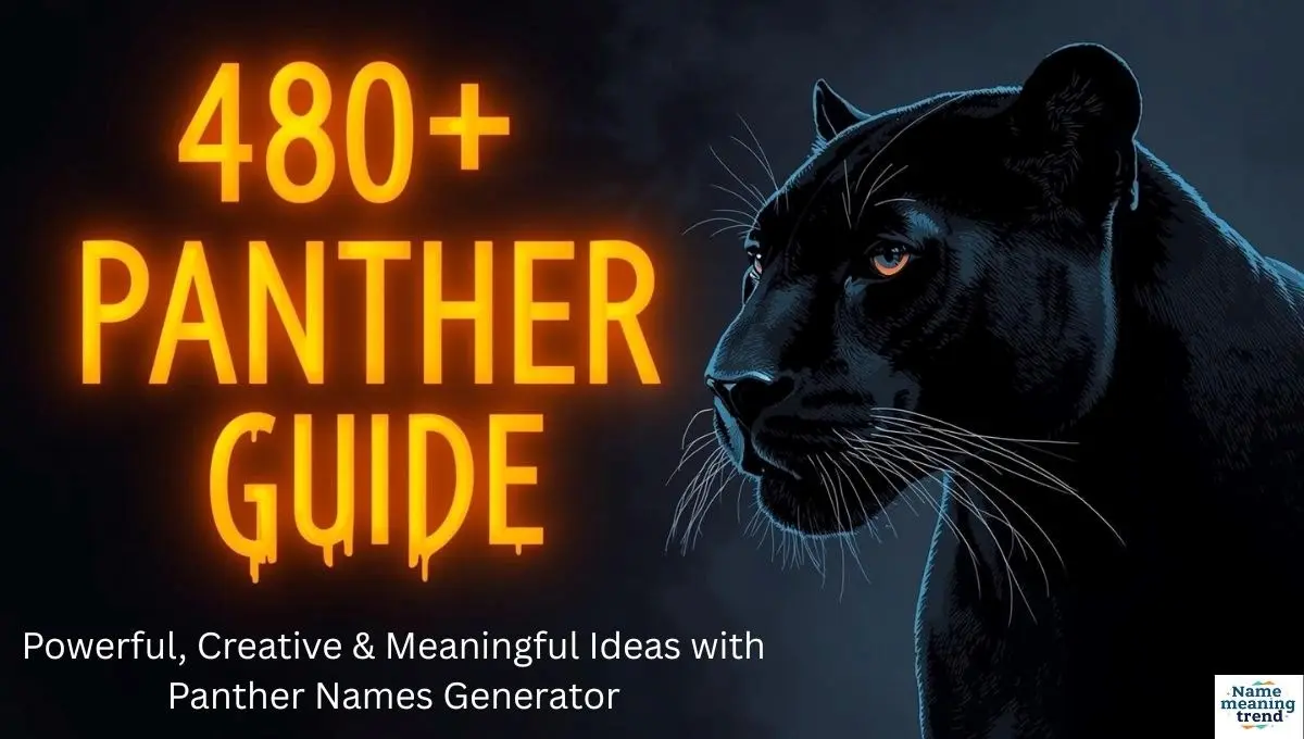 Panther Names: 480 Best Black Cat Names to Steal Hearts