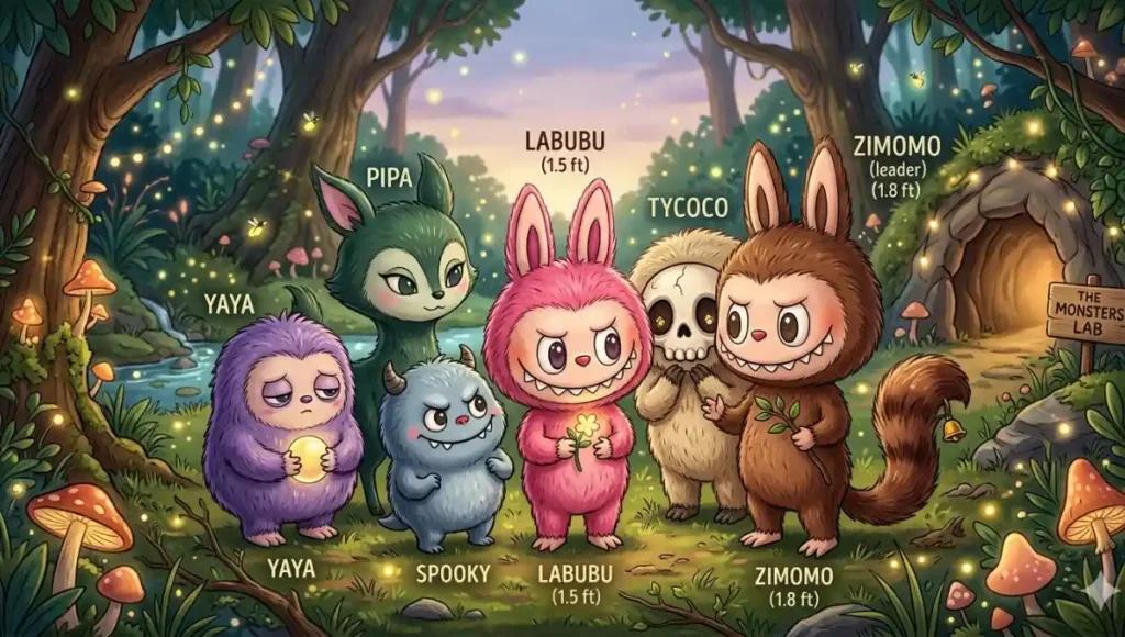 The Monsters Labubu Names