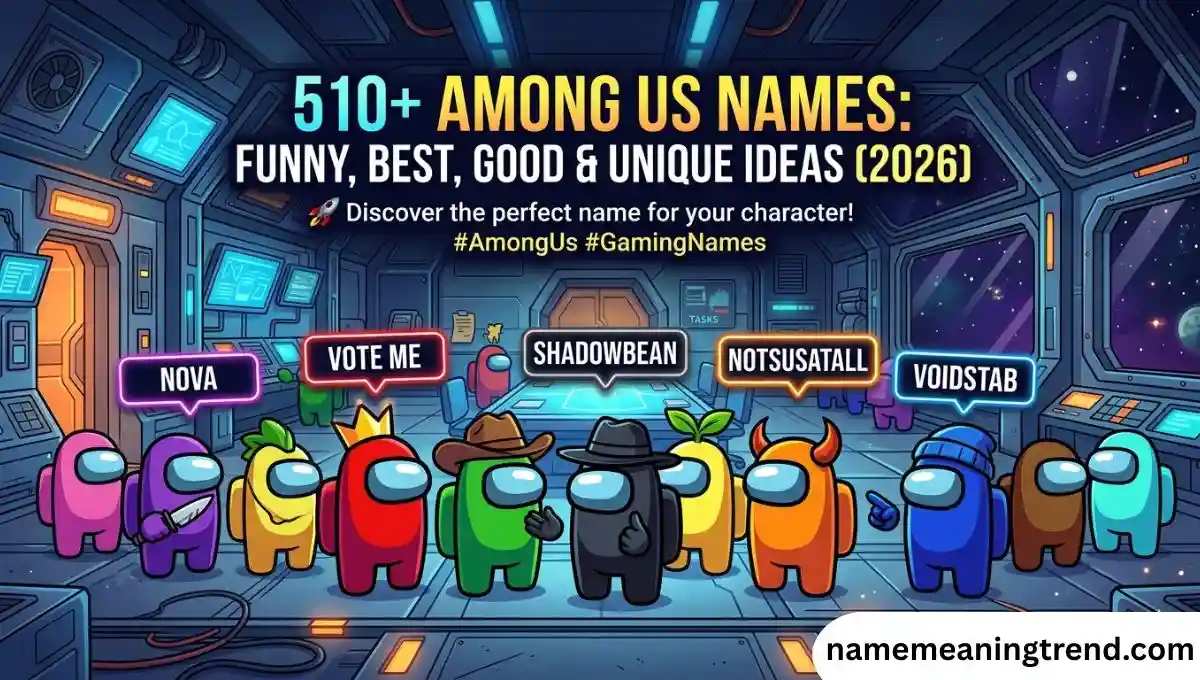 500+ Best Among Us Names (2026) Funny, Best, Good, Cool & Unique Ideas for Every Vibe