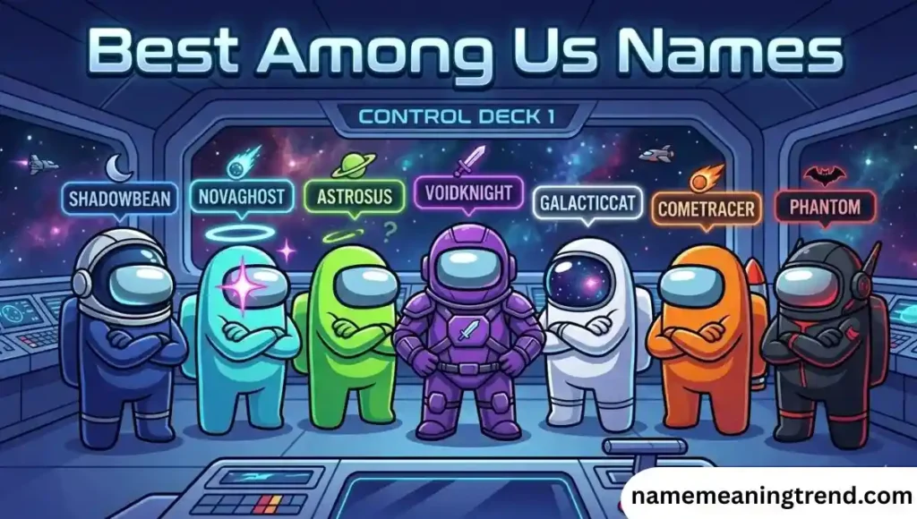 Best Among Us Names
