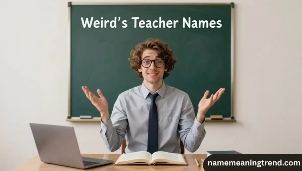 Funny and Weird Teacher Names
