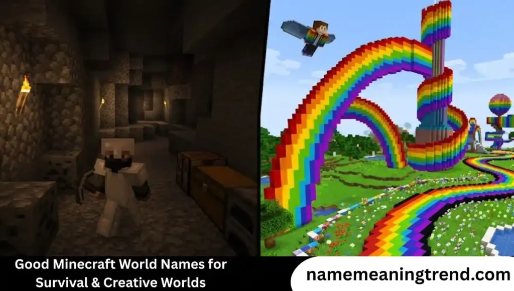 Good Minecraft World Names for Survival & Creative Worlds
