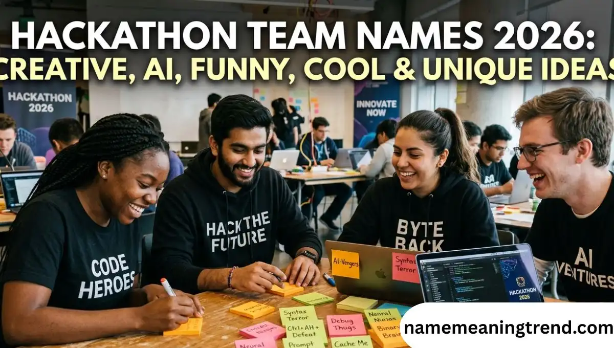 Hackathon Team Names 2026: Creative, AI, Funny, Cool & Unique Ideas