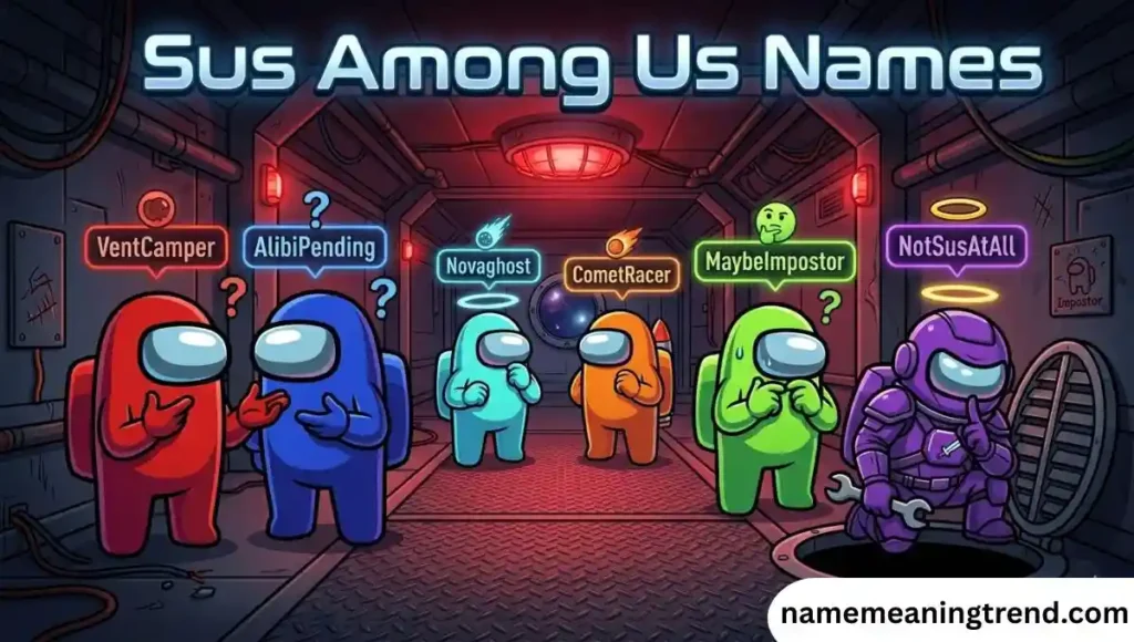 Sus Among Us Names