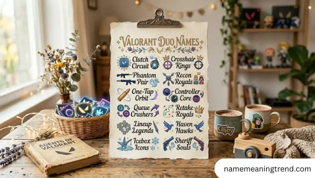 Valorant Duo Names