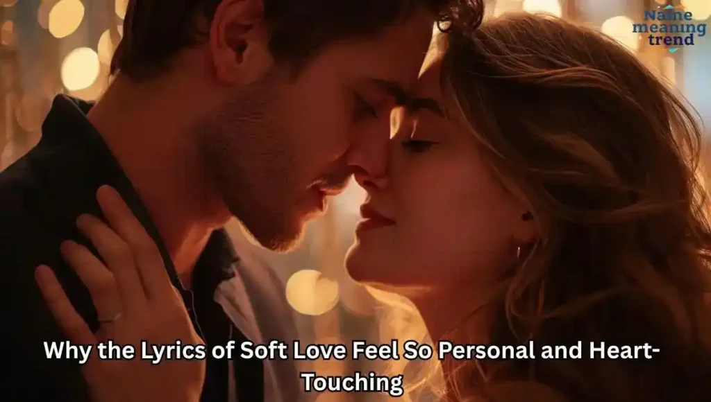 Why the meaning of song Soft Love The Symposium feels so personal, journal, quiet room, late night.