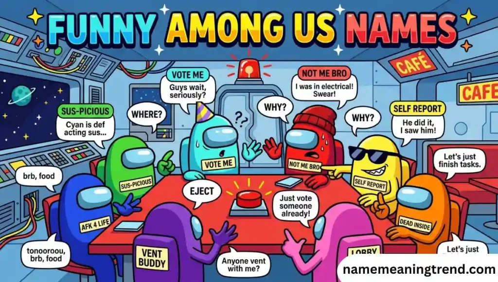 Funny Among Us Names