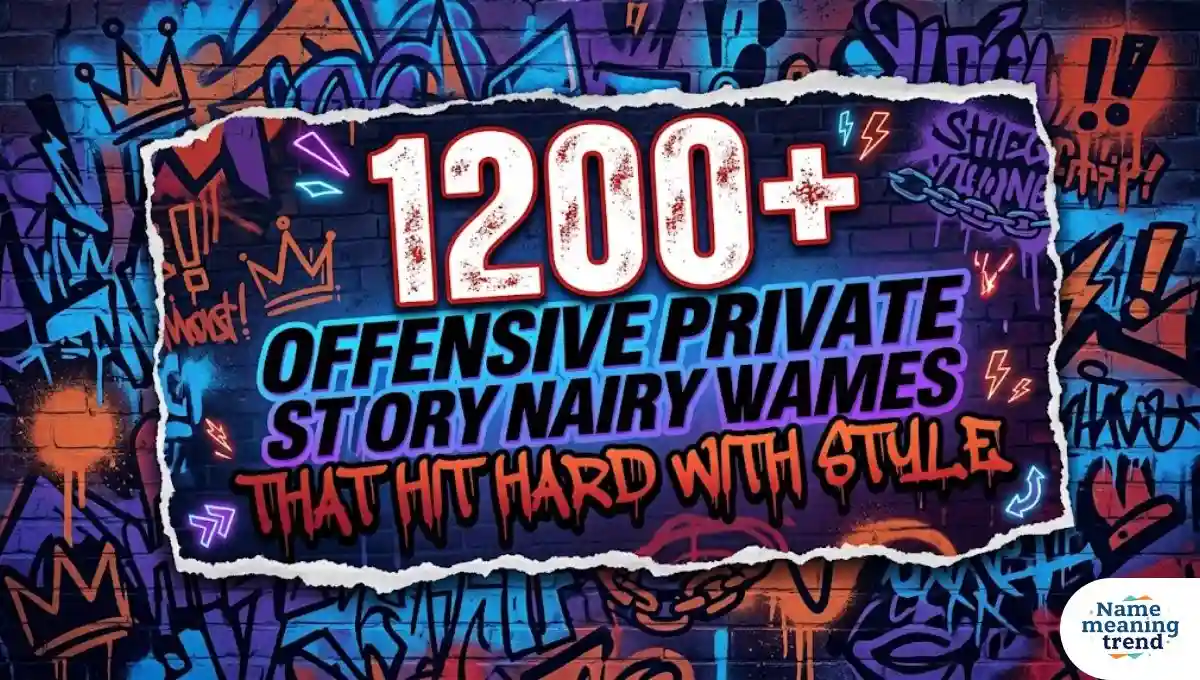 1200+ Offensive Private Story Names That Hit Hard With Style