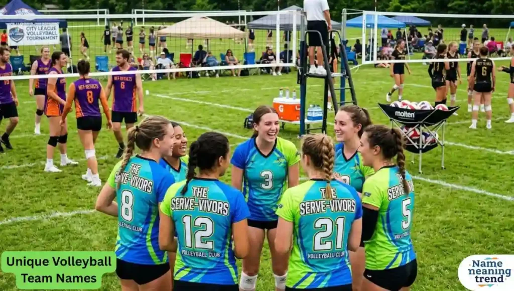 Unique Volleyball Team Names
