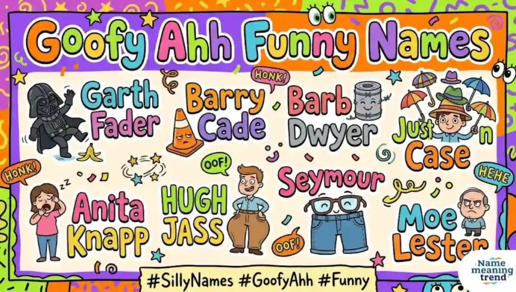 Goofy Ahh Funny Names