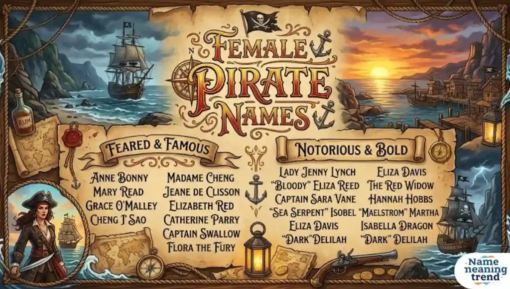 Female Pirate Names