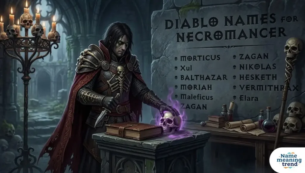Diablo Names for Necromancer