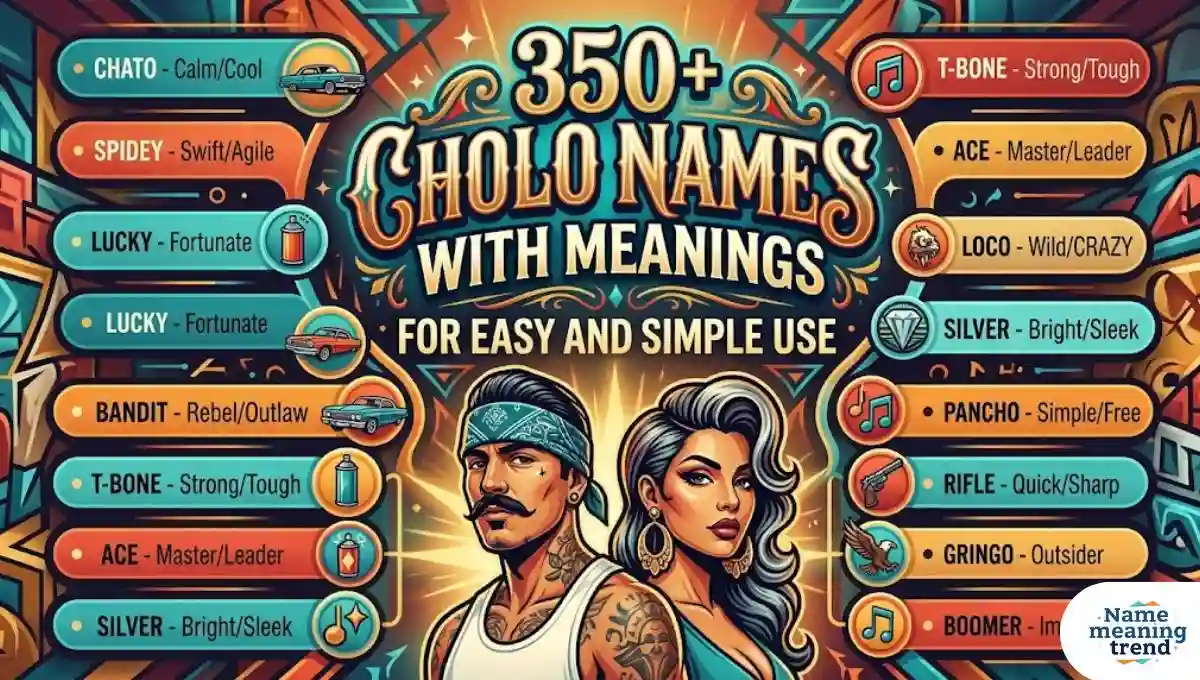 350+ Cholo Names with Meanings For Easy And Simple Use