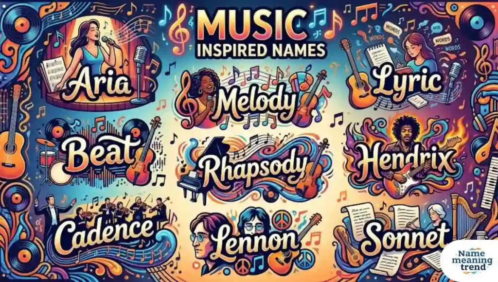 Music Inspired Names