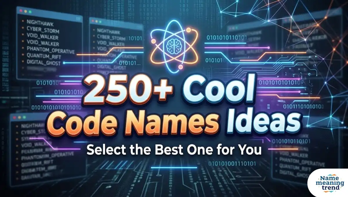 250+ Cool Code Names Ideas | Select the Best One for You