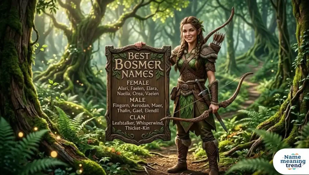 Best Bosmer Names