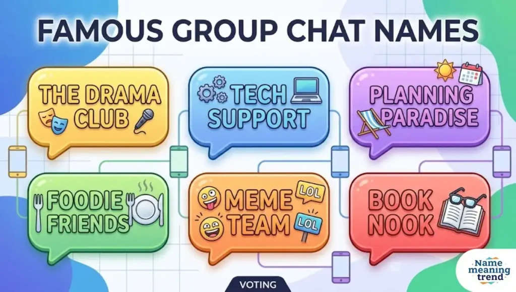 Famous Group Chat Names