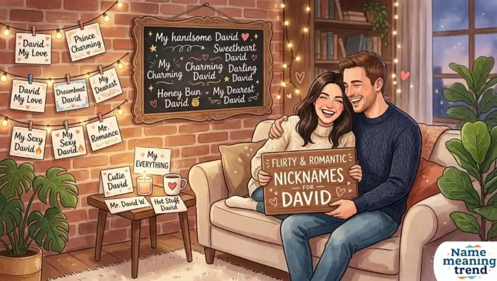 Flirty & Romantic Nicknames for David