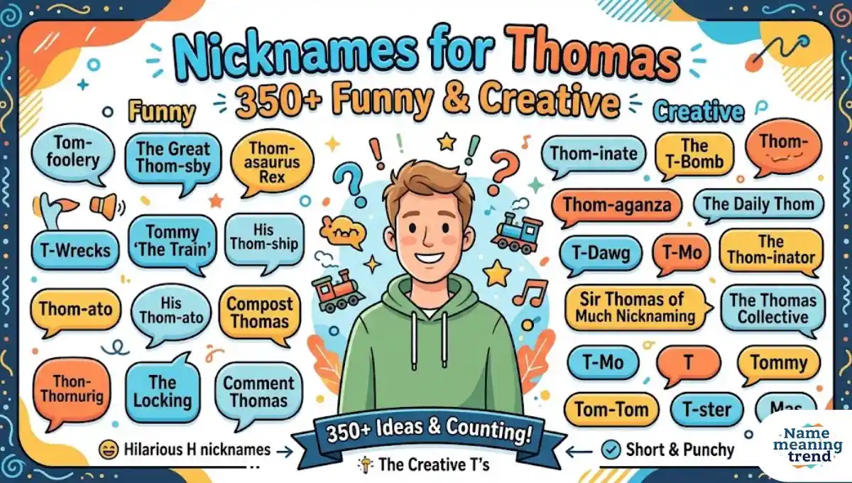 Nicknames for Thomas: 350+ Funny & Creative