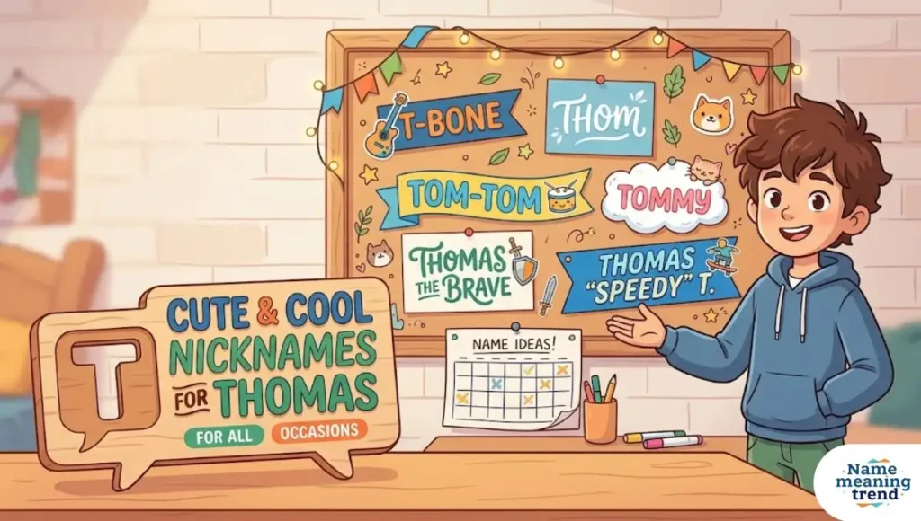 Cute & Cool Nicknames for Thomas