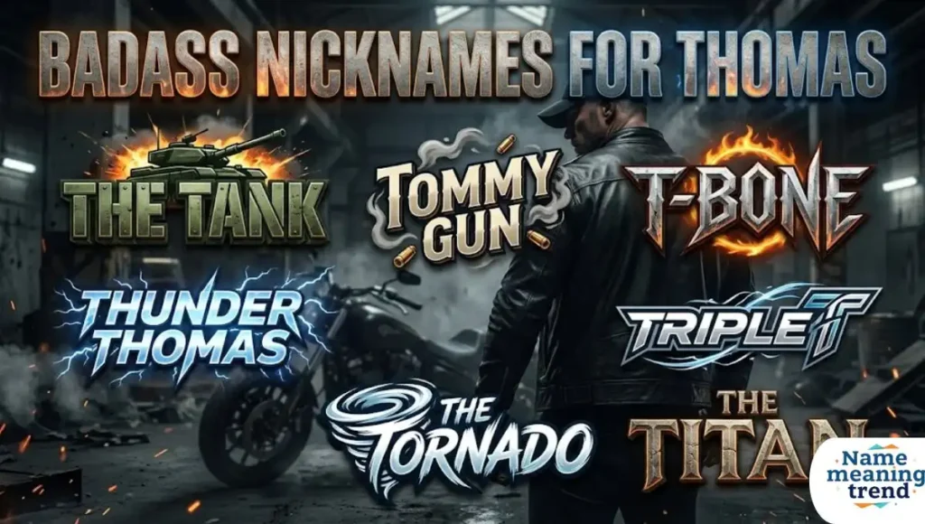 Badass Nicknames for Thomas