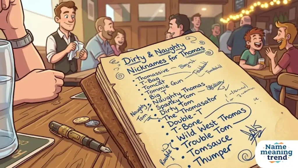 Dirty & Naughty Nicknames for Thomas
