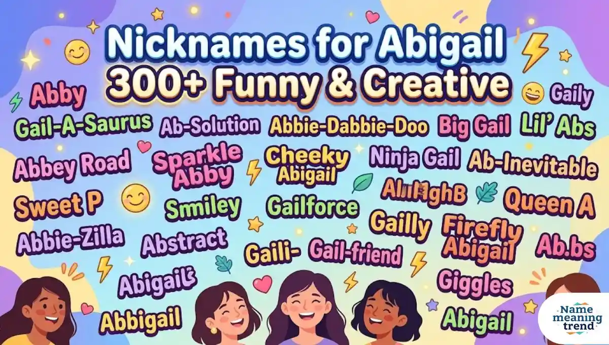 Nicknames for Abigail: 300+ Funny & Creative