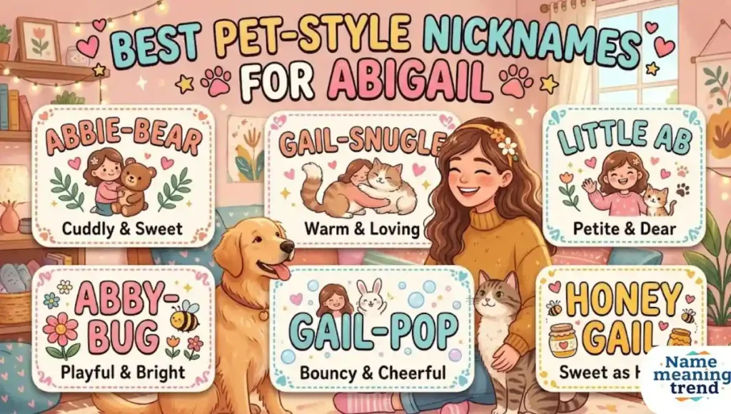 Best Pet-Style Nicknames for Abigail