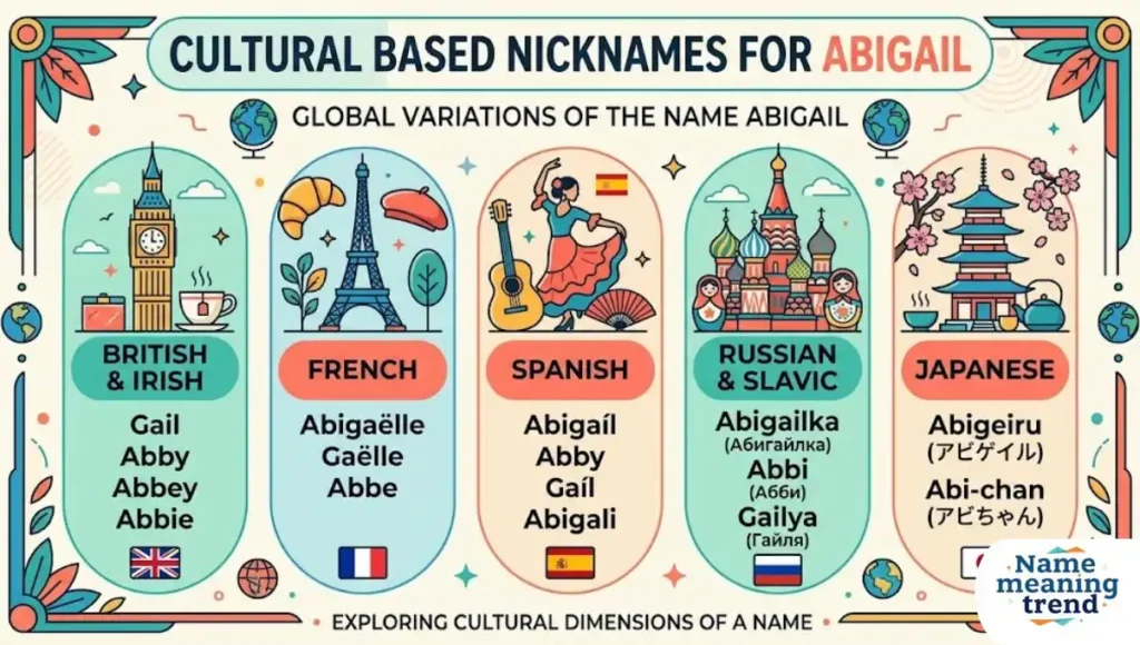 Cultural Based Nicknames For Abigail