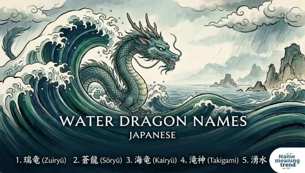 Water Dragon Names Japanese