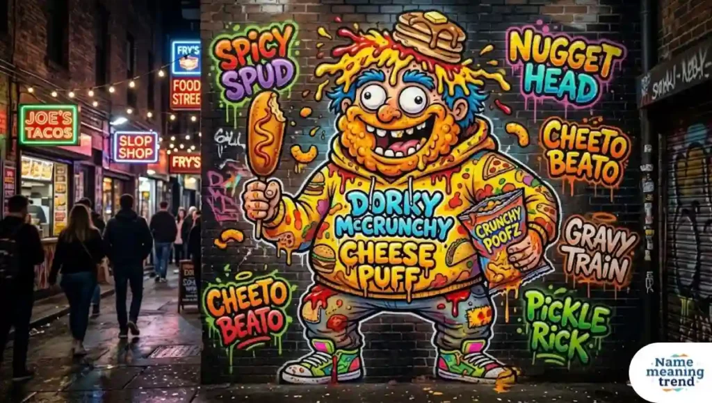 Goofy Ahh Name For Inspired by Food