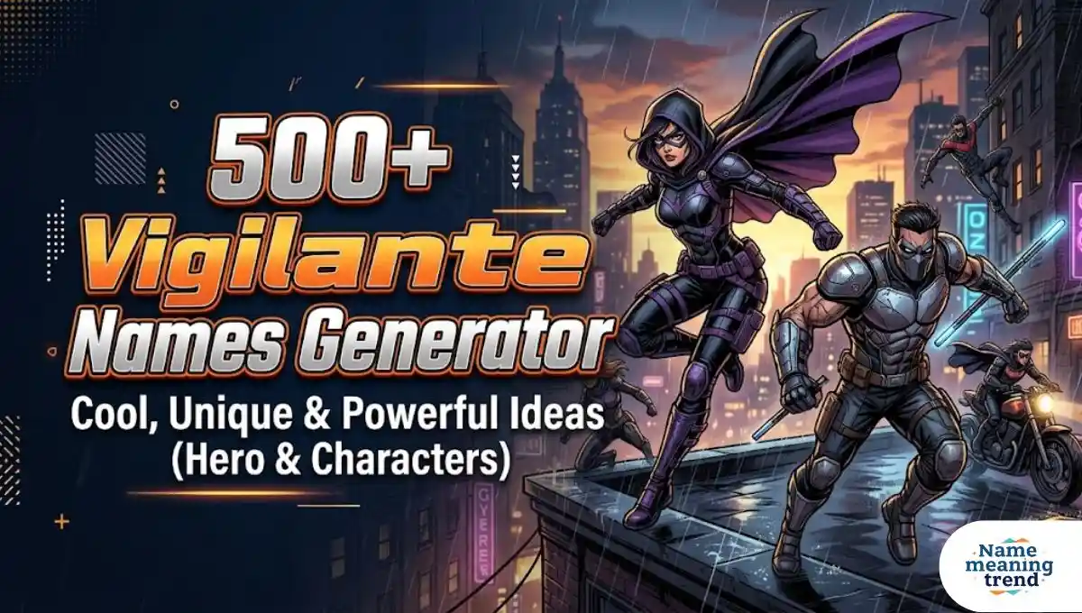 500+ Vigilante Names Generator – Cool, Unique & Powerful Ideas (Hero & Characters)