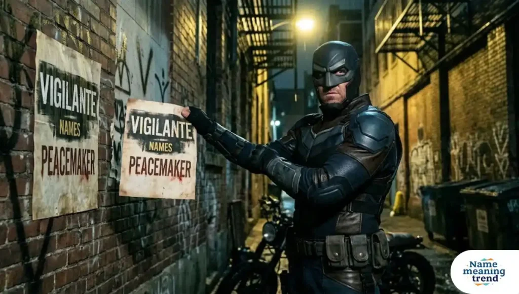 Vigilante Names Peacemaker