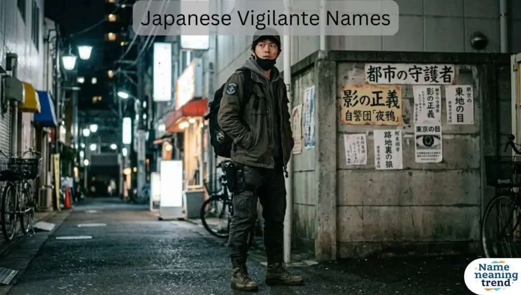 Japanese Vigilante Names