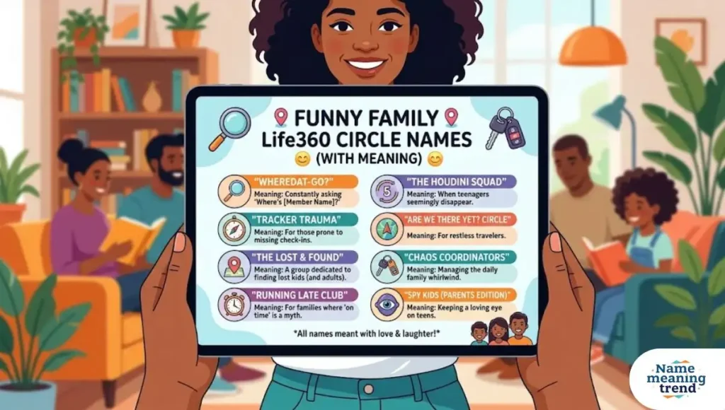Funny Family Life360 Circle Names (With Meaning)