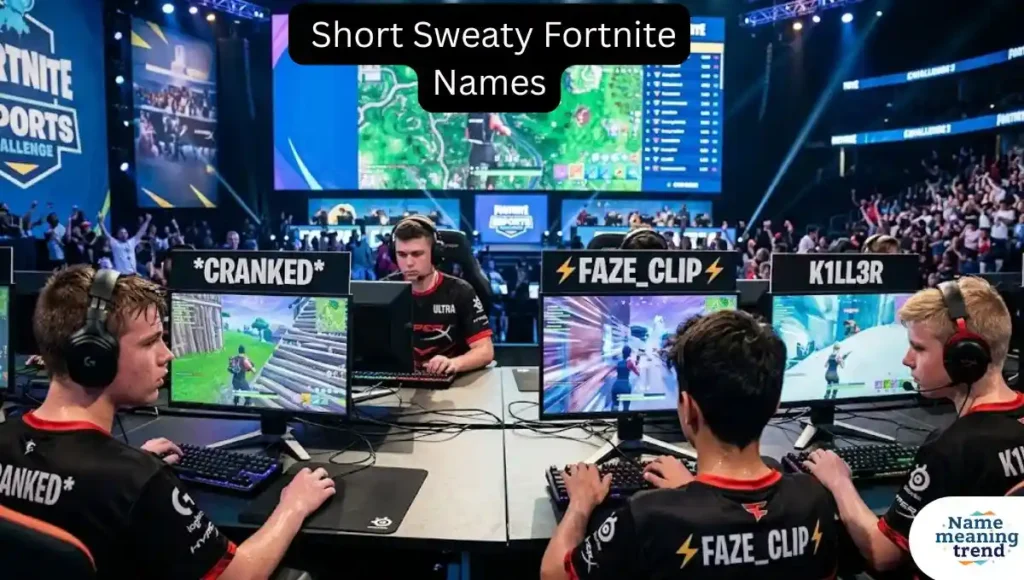 Short Sweaty Fortnite Names