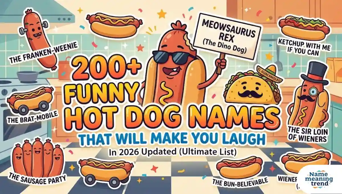 200+ Funny Hot Dog Names That Will Make You Laugh in 2026 Updated (Ultimate List)