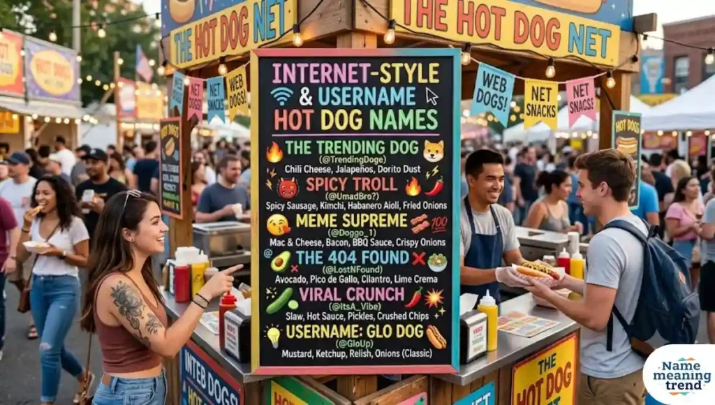 Internet-Style & Username Hot Dog Names