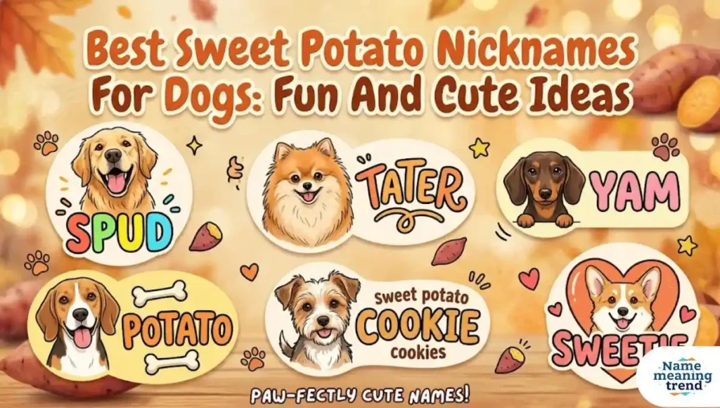 Best Sweet Potato Nicknames For Dogs: Fun And Cute Ideas